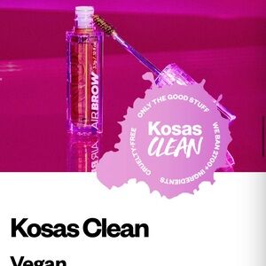 Kosas Clean Air Brow Gel BNIB colt is dark brown